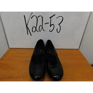 Dance Tap Shoes Dance Time Adult 5.5M Tyette Leather Elastic Student 2022